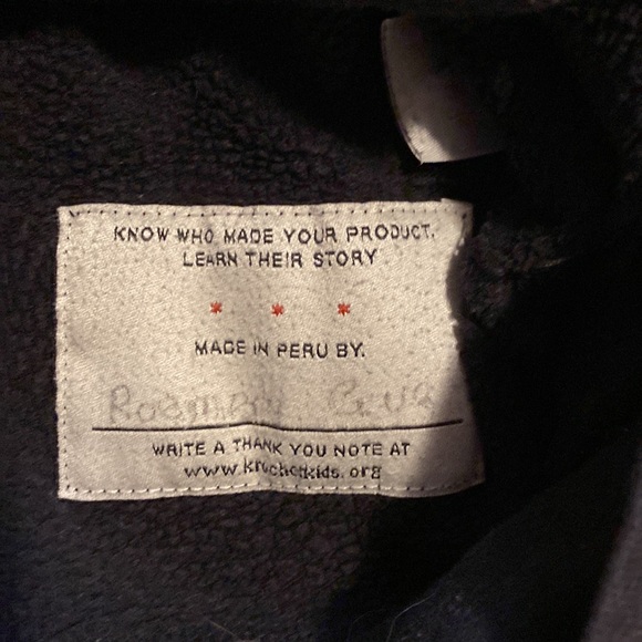 Fair Trade ‘Krochet Kids’ brand Hoodie - Made in Peru, Women’s small - Picture 5 of 7